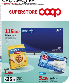 Volantino Superstore Coop a Riccione | Dal 23 aprile al 7 maggio 2025 | 23/4/2025 - 7/5/2025