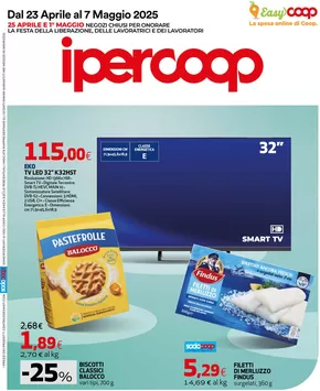 Volantino Ipercoop a Imola | Dal 23 aprile al 7 maggio 2025 | 23/4/2025 - 7/5/2025
