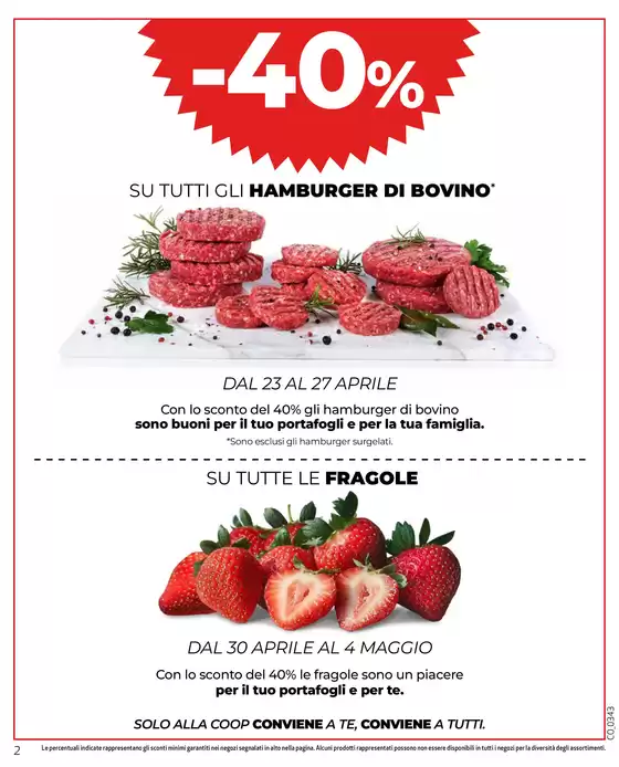 Volantino Ipercoop a Conegliano | Dal 23 aprile al 7 maggio 2025 | 23/4/2025 - 7/5/2025