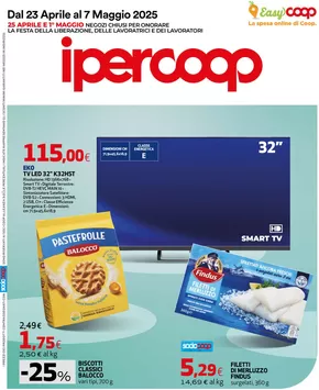 Offerte di Iper e super a Rovigo | Dal 23 aprile al 7 maggio 2025 in Ipercoop | 23/4/2025 - 7/5/2025