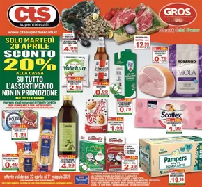 Volantino CTS Supermercati a Riano | Sconto 20% | 22/4/2025 - 1/5/2025