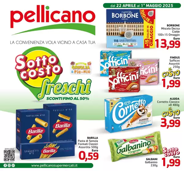 Volantino Pellicano a Marcianise | Sottocosto  | 22/4/2025 - 1/5/2025
