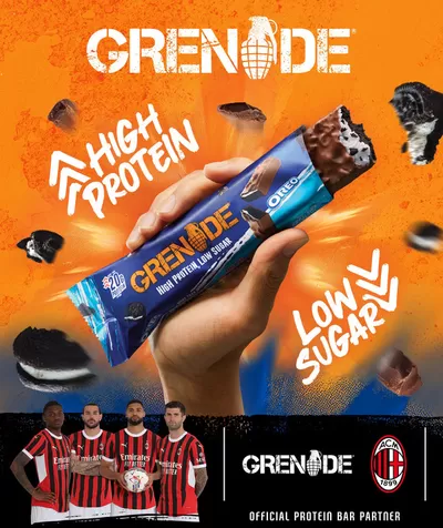 Volantino Grenade | Barrette proteiche Grenade | 28/4/2025 - 27/5/2025