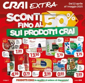 Volantino Crai a Albizzate | Sconti fino al 50% | 22/4/2025 - 1/5/2025
