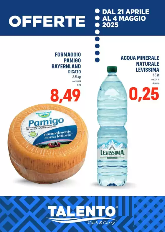 Volantino Talento a L'Aquila | Offerte | 21/4/2025 - 4/5/2025