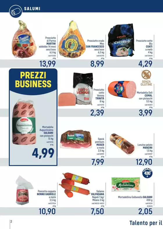 Volantino Talento a L'Aquila | Offerte | 21/4/2025 - 4/5/2025