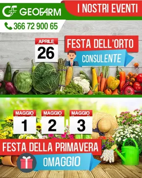 Offerte di Bricolage a Montesarchio | Festa della primavera in Geofarm | 26/4/2025 - 3/5/2025
