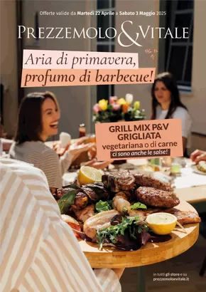 Volantino Prezzemolo & Vitale a Palermo | Aria di primavera, profumo di barbecue! | 22/4/2025 - 3/5/2025