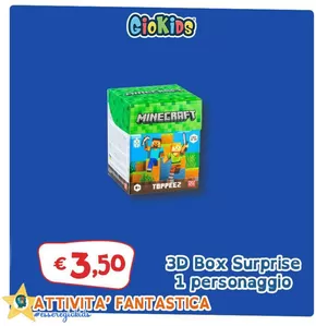 Offerte di Infanzia e giochi a Fisciano | Minecraft  in Giokids | 22/4/2025 - 30/4/2025