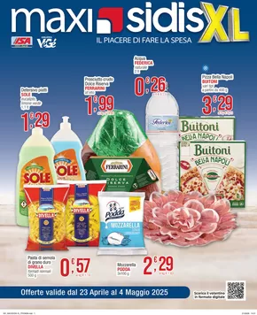 Volantino Sidis a Monserrato | Il piacere di fare la spesa | 23/4/2025 - 4/5/2025