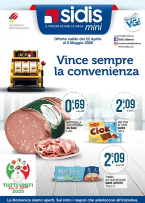 Volantino Sidis a Marsicovetere | Vince sempre la convenienza | 22/4/2025 - 3/5/2025