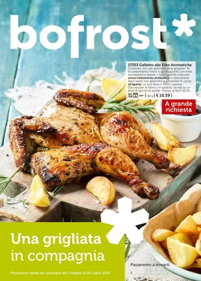 Volantino bofrost * a Milano | Una grigliata in compagnia | 5/5/2025 - 26/6/2025