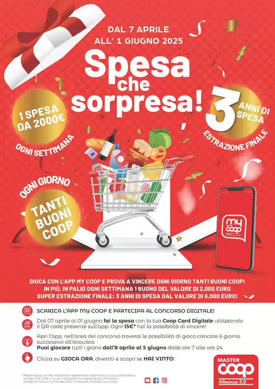 Volantino Coop a Melito di Porto Salvo | Sconti fino al 50% | 22/4/2025 - 1/5/2025