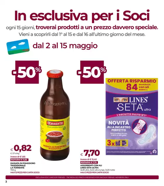 Volantino Coop a Bientina | DAL 23 APRILE AL 7 MAGGIO 2025 | 23/4/2025 - 7/5/2025