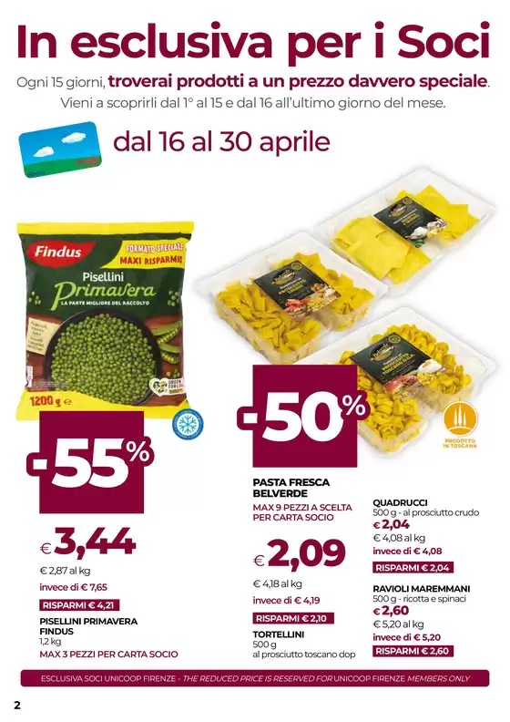 Volantino Coop a Sesto Fiorentino | Dal 23 aprile al 4 maggio 2025 | 23/4/2025 - 4/5/2025