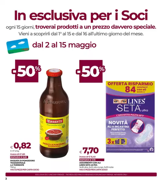 Volantino Coop a Sinalunga | DAL 23 APRILE AL 7 MAGGIO 2025 | 23/4/2025 - 7/5/2025