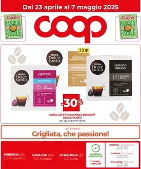 Volantino Coop a Castiglion Fiorentino | DAL 23 APRILE AL 7 MAGGIO 2025 | 23/4/2025 - 7/5/2025