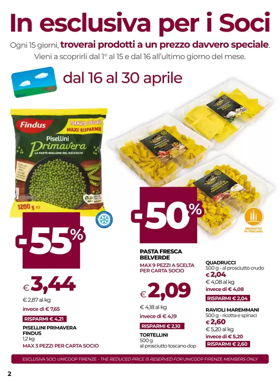 Volantino Coop a Castiglion Fiorentino | Dal 23 aprile al 4 maggio 2025 | 23/4/2025 - 4/5/2025