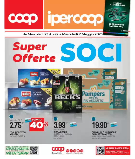 Volantino Coop a Spoleto | Super offerte | 23/4/2025 - 7/5/2025