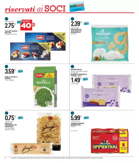 Volantino Coop a Spoleto | Super offerte | 23/4/2025 - 7/5/2025