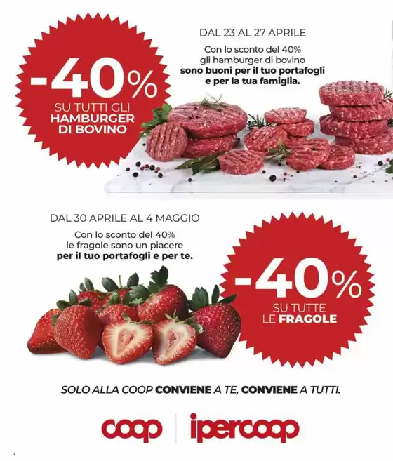 Volantino Coop a Opera | RISPARMIO | 22/4/2025 - 30/4/2025