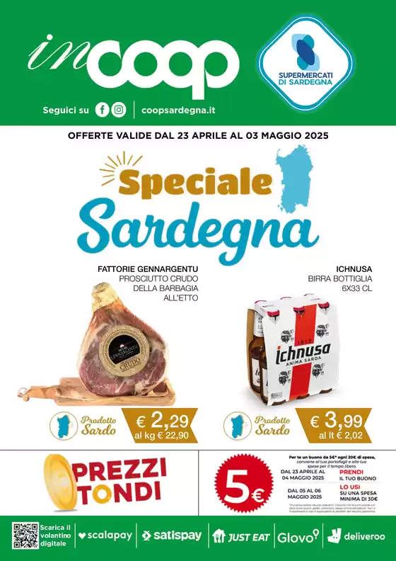 Volantino Coop a Alghero | Speciale Sardegna | 23/4/2025 - 3/5/2025