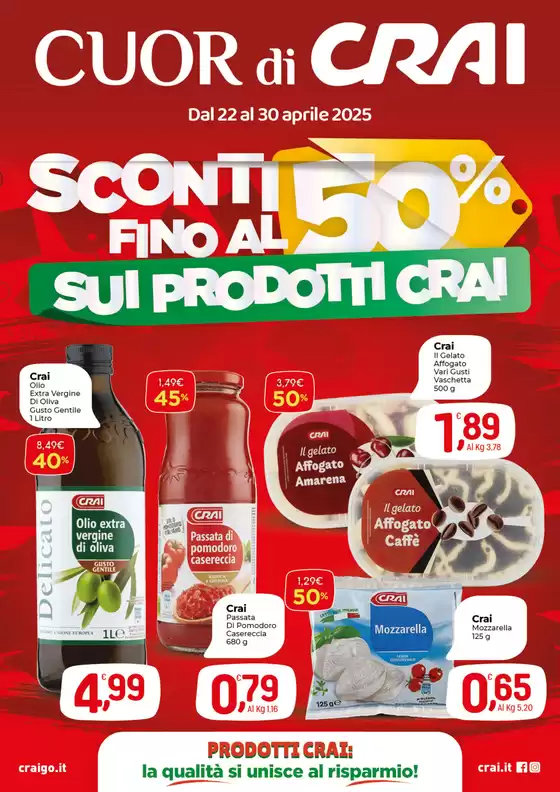 Volantino Supermercati Costa Poco a Savona | Sconti fino al 50% | 22/4/2025 - 30/4/2025