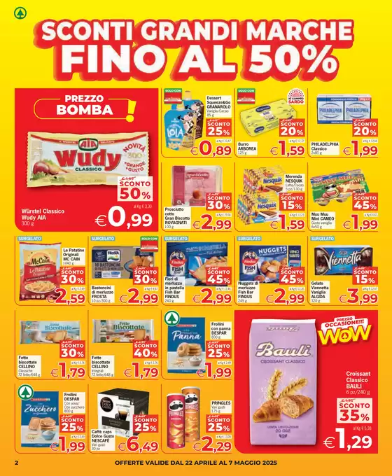 Volantino Despar a Arzachena | Fino al 50% | 22/4/2025 - 7/5/2025