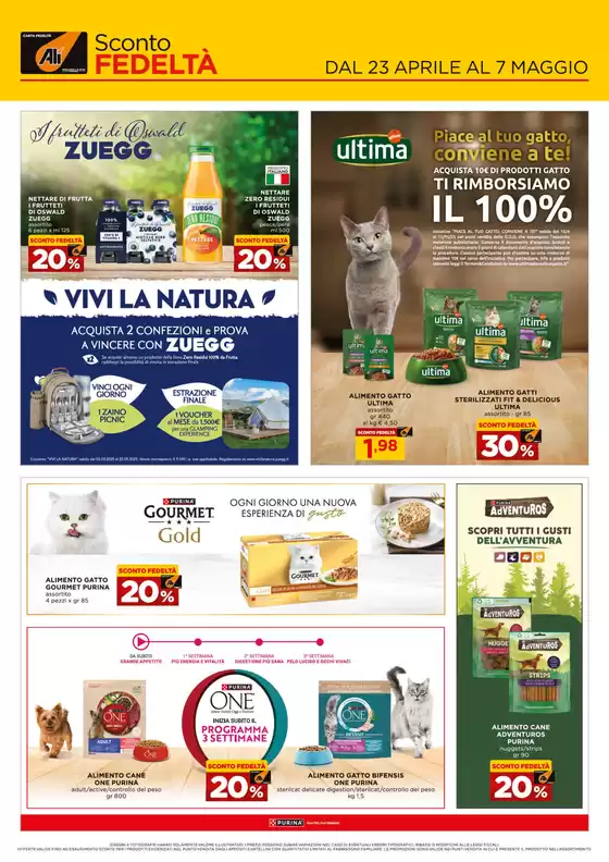 Volantino Alì e Alìper a Albignasego | Sconto fedeltà | 23/4/2025 - 7/5/2025