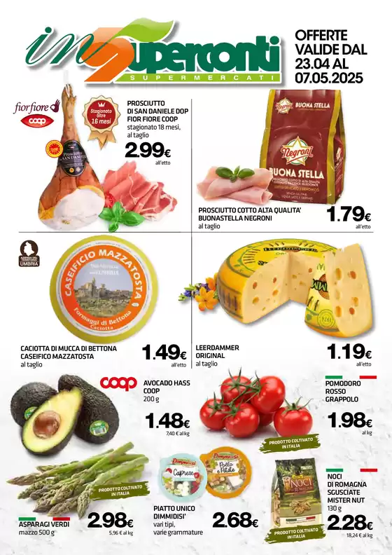 Volantino Superconti | In Superconti | 23/4/2025 - 7/5/2025