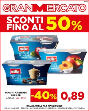 Volantino Gran Mercato a Como | Sconti fino al 50% | 23/4/2025 - 6/5/2025