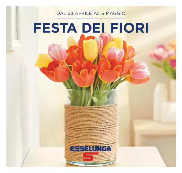 Volantino Esselunga a Bologna | Festa dei fiori | 23/4/2025 - 6/5/2025