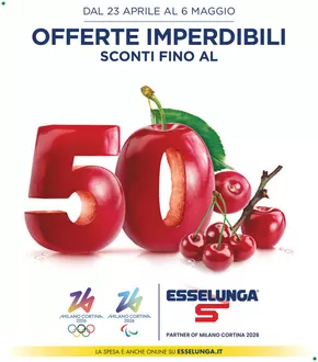 Volantino Esselunga a Arezzo | Sconti fino al 50% | 23/4/2025 - 6/5/2025