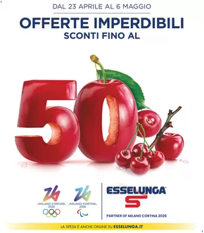 Volantino Esselunga a Roma | Sconti fino al 50% | 23/4/2025 - 6/5/2025