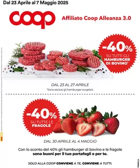 Offerte di Iper e super a Cologna Veneta | Conviene a te. Conviene a tutti! in Coop | 23/4/2025 - 7/5/2025