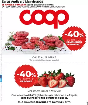 Volantino Coop a Pescara | Conviene a te. Conviene a tutti! | 23/4/2025 - 7/5/2025