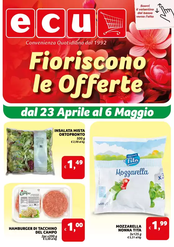 Volantino Ecu a Busseto | Fioriscono le offerte | 23/4/2025 - 6/5/2025
