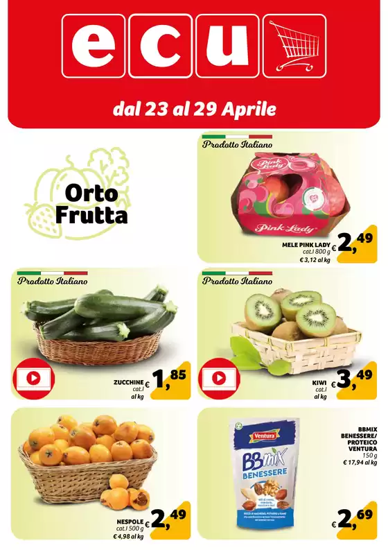 Volantino Ecu a Busseto | Fioriscono le offerte | 23/4/2025 - 6/5/2025