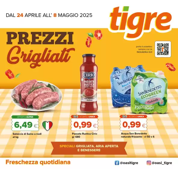 Volantino Tigre a Matelica | Prezzi grigliati | 24/4/2025 - 8/5/2025