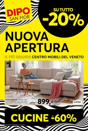 Offerte di Arredamento a Martignacco | Nuova aperatura in Dipo | 23/4/2025 - 4/5/2025