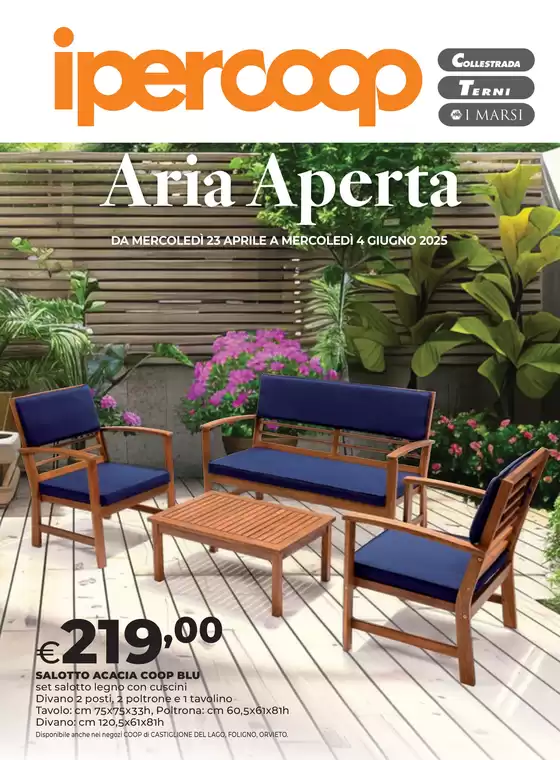Volantino Ipercoop a Avezzano | Aria aperta | 23/4/2025 - 4/6/2025
