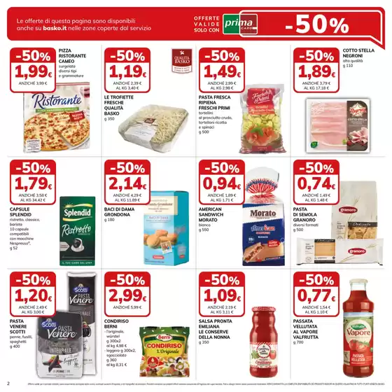 Volantino Basko a Alessandria | Promo 50% | 22/4/2025 - 7/5/2025
