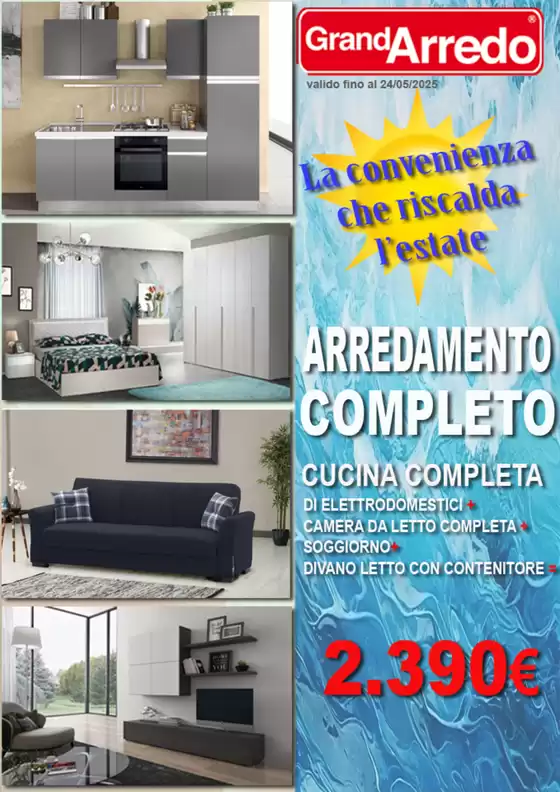 Volantino Grandarredo a Andria | La convenienza che riscalda l'estate | 23/4/2025 - 24/5/2025