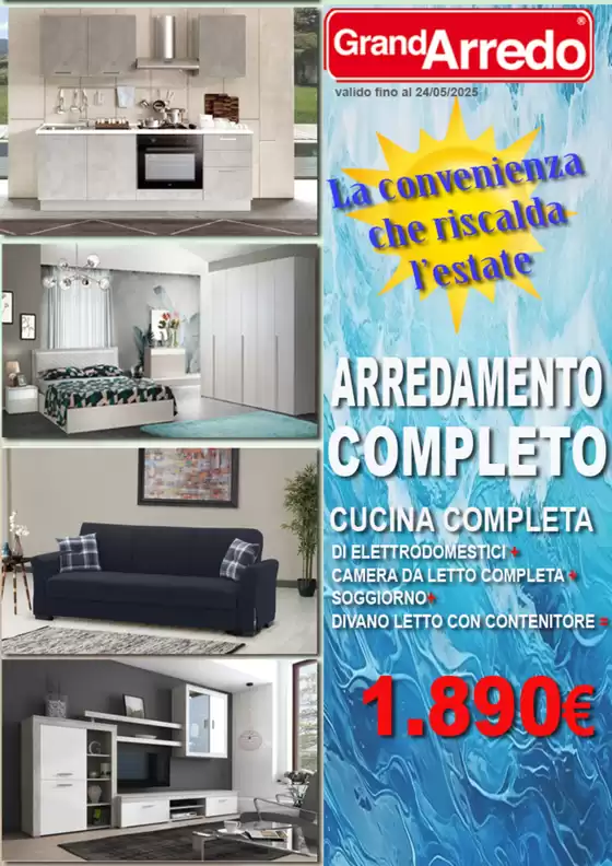 Volantino Grandarredo a Andria | La convenienza che riscalda l'estate | 23/4/2025 - 24/5/2025