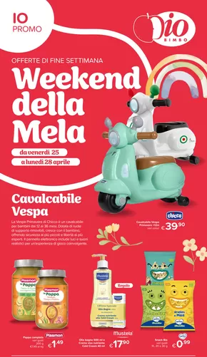 Offerte di Infanzia e giochi a Caltanissetta | Weekend della Mela in Io Bimbo | 25/4/2025 - 28/4/2025