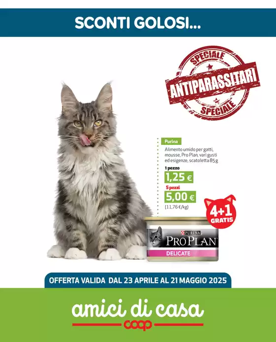 Volantino Amici di casa Coop a Modena | Sconti golosi | 23/4/2025 - 21/5/2025
