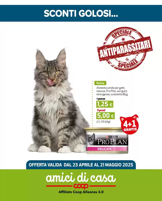 Volantino Amici di casa Coop | Sconti golosi | 23/4/2025 - 21/5/2025