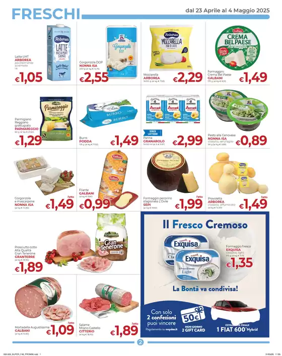 Volantino Nonna Isa a Ollastra | Promozione dal 23 Aprile al 4 Maggio 2025 | 23/4/2025 - 4/5/2025