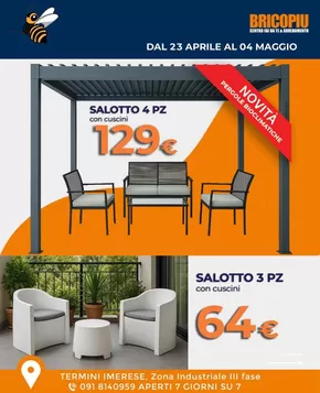 Offerte di Bricolage a Termini Imerese | Dal 23 aprile al 4 maggio  in BricoPiù | 24/4/2025 - 4/5/2025