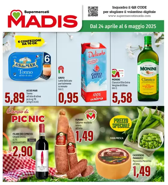 Volantino Madis a San Severino Marche | Offerte Madis | 24/4/2025 - 6/5/2025